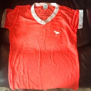 Pink t shirt     Very orange